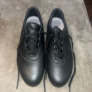 SAS Black Leather Women's Sneakers